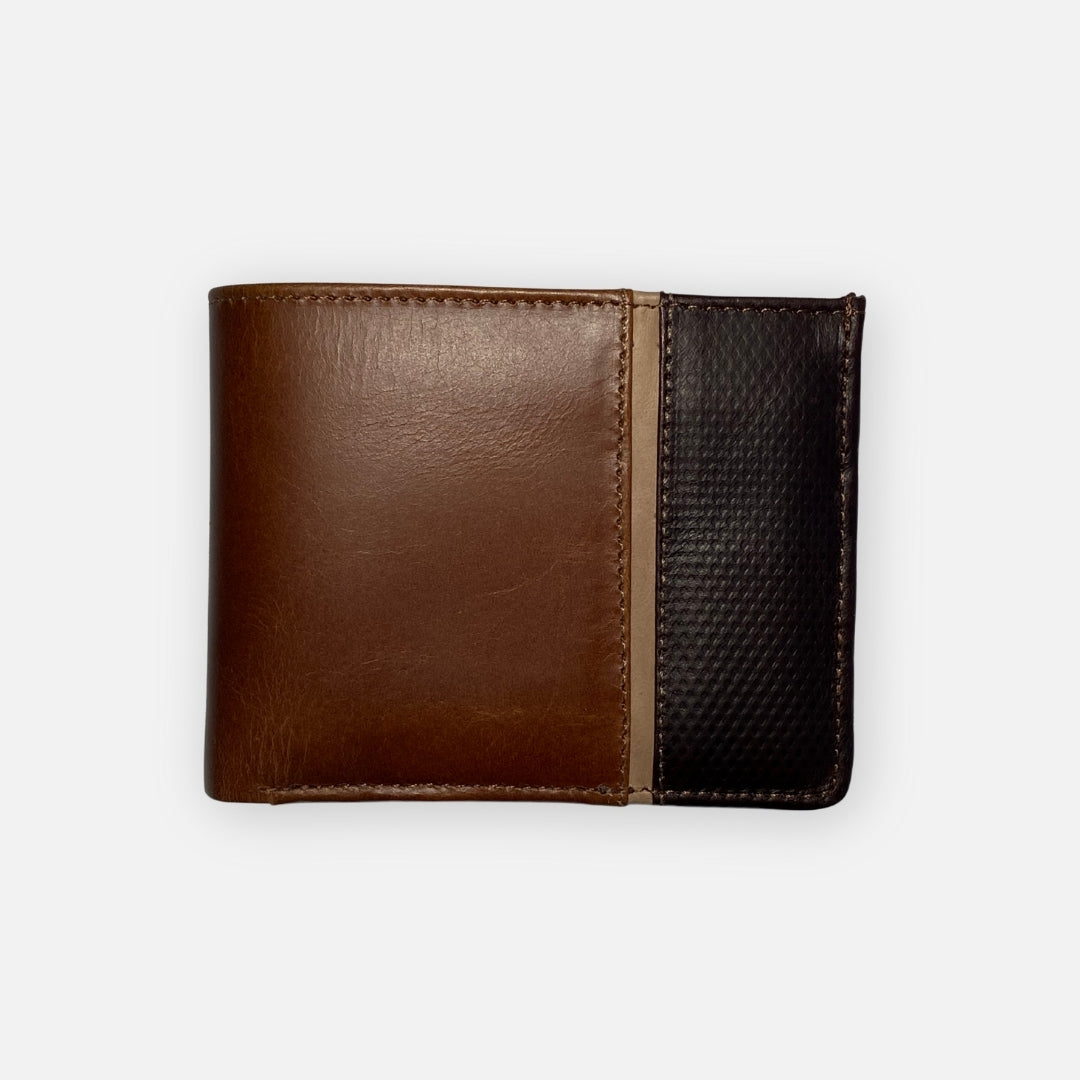 Billetera tricolor y tarjetero desprendible – Atelier