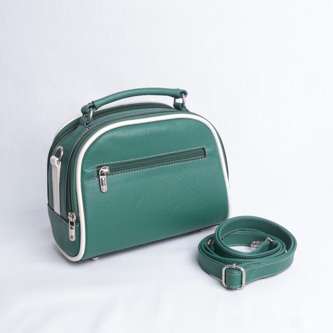 Bolso Compacto Croc Verde – Atelier – Nahué