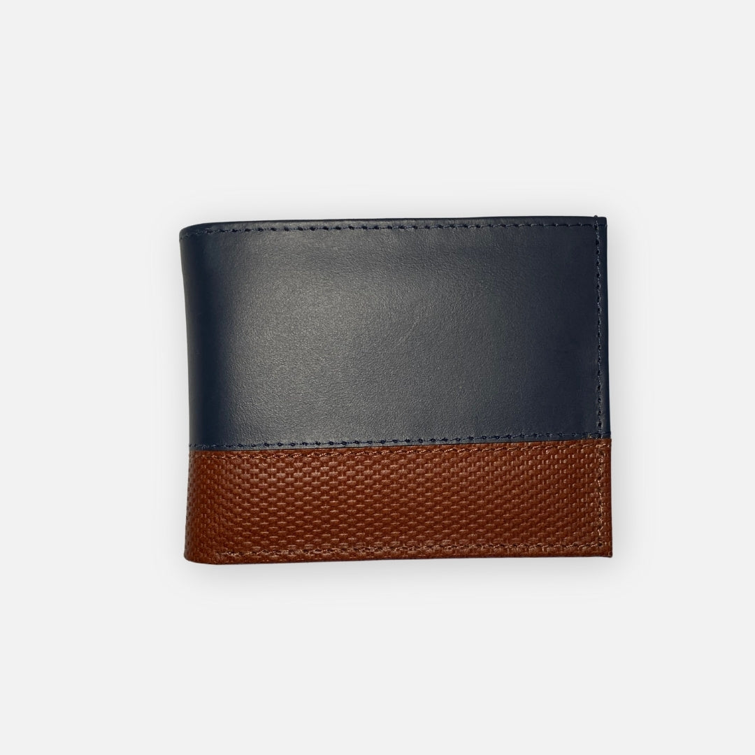 Billetera bicolor y tarjetero desprendible – Atelier