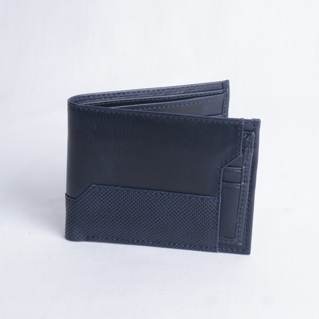Billetera de Cuero – Azul Marino – Nahué
