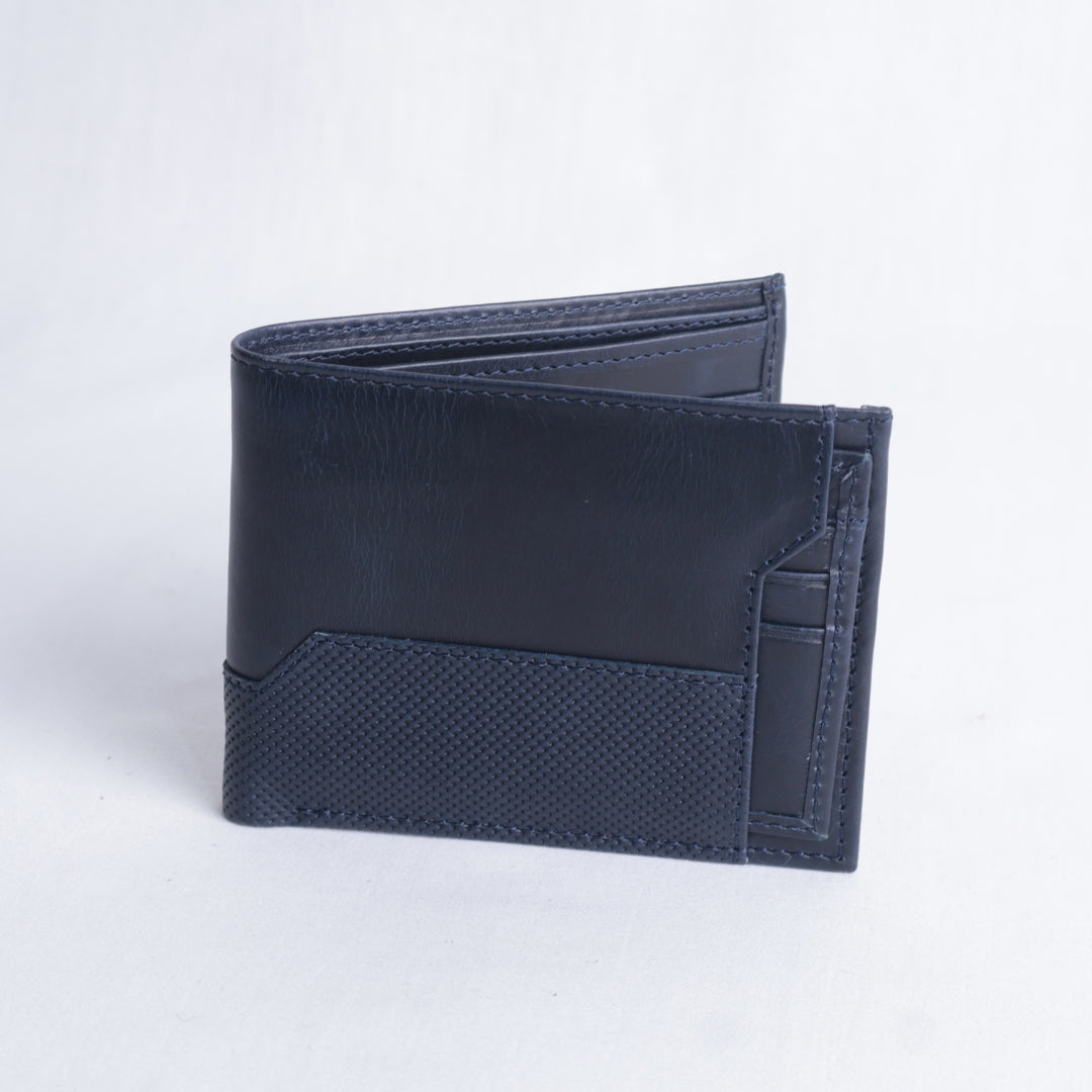 Billetera de Cuero – Azul Marino – Nahué