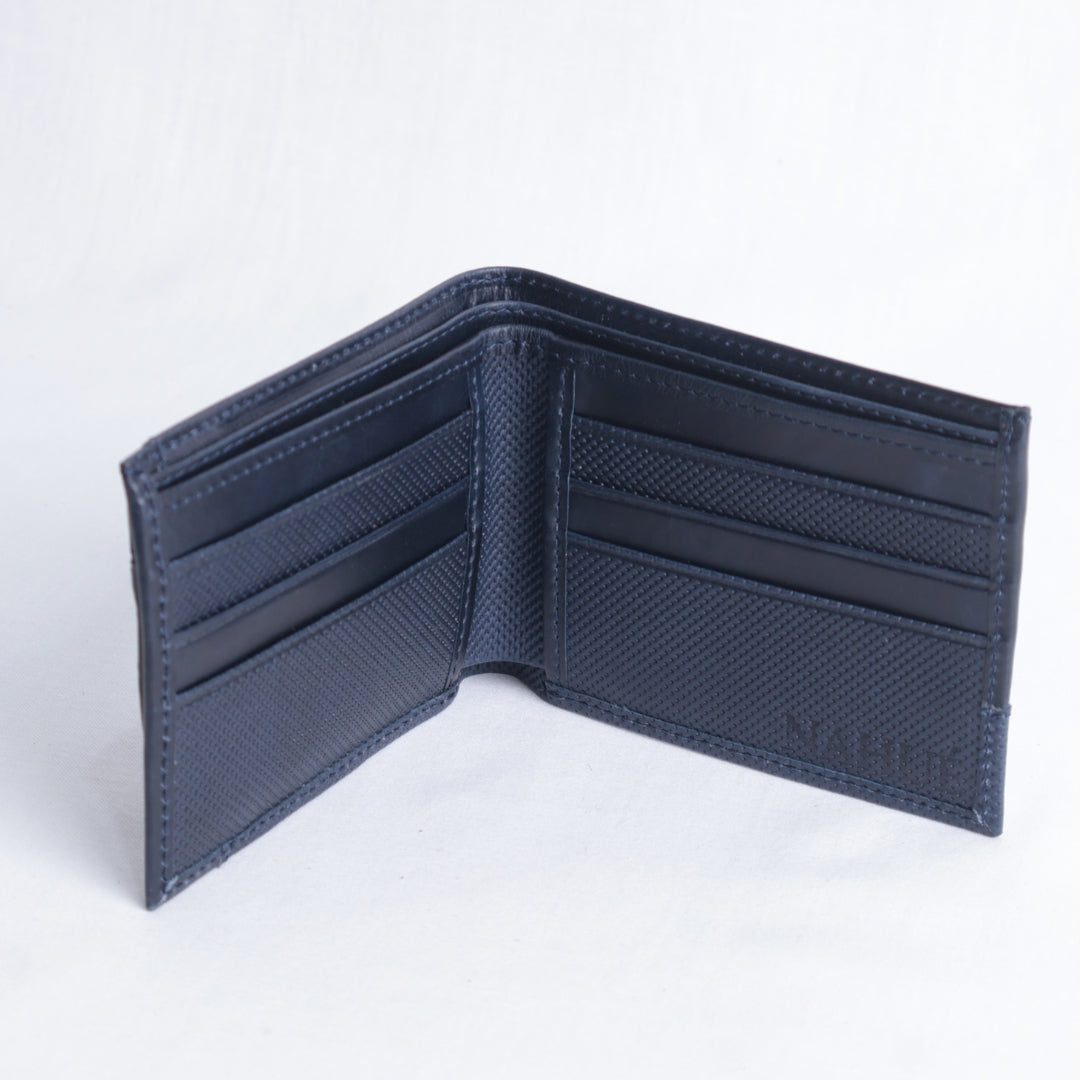Billetera de Cuero – Azul Marino – Nahué