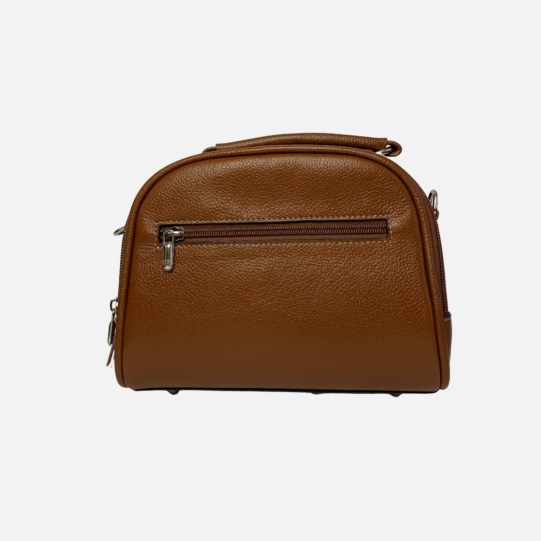 Bolso Compacto Croc Café – Atelier – Nahué