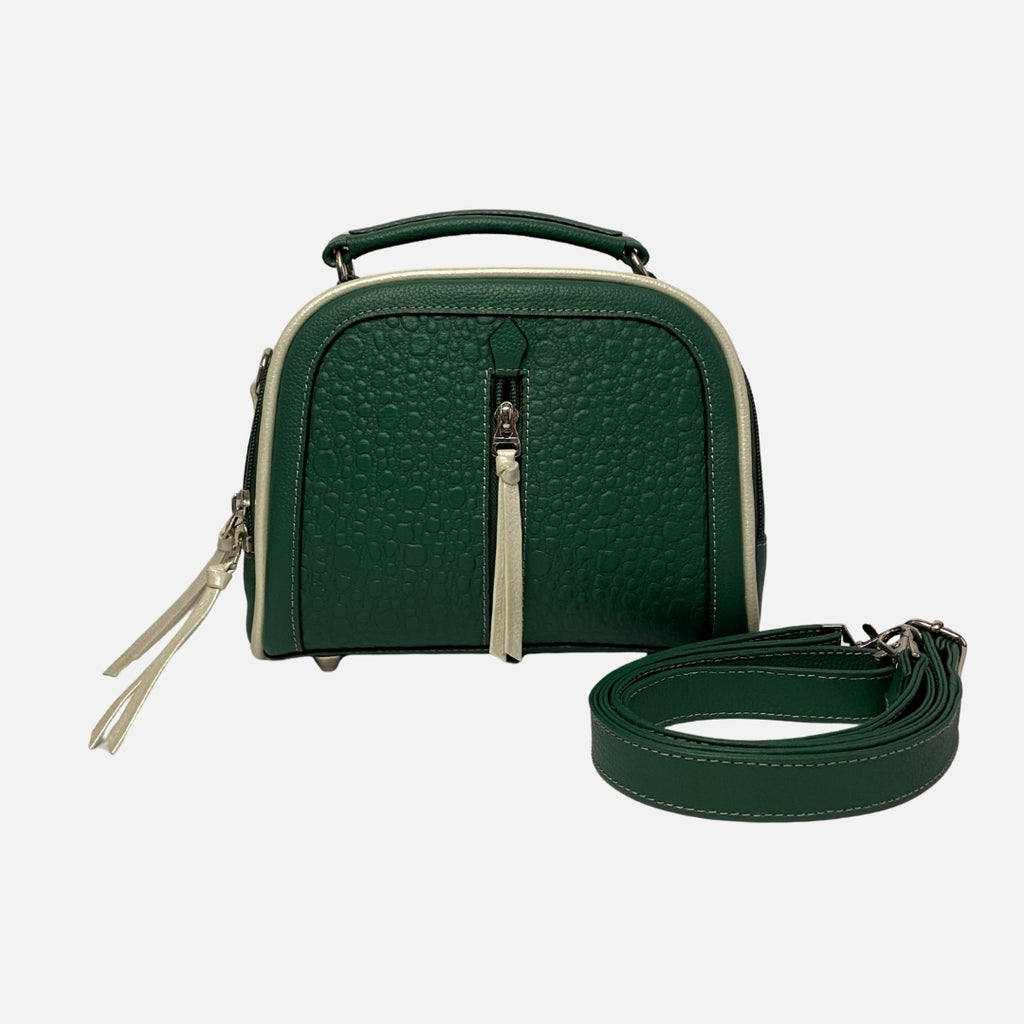 Bolso Compacto Croc Verde – Atelier – Nahué