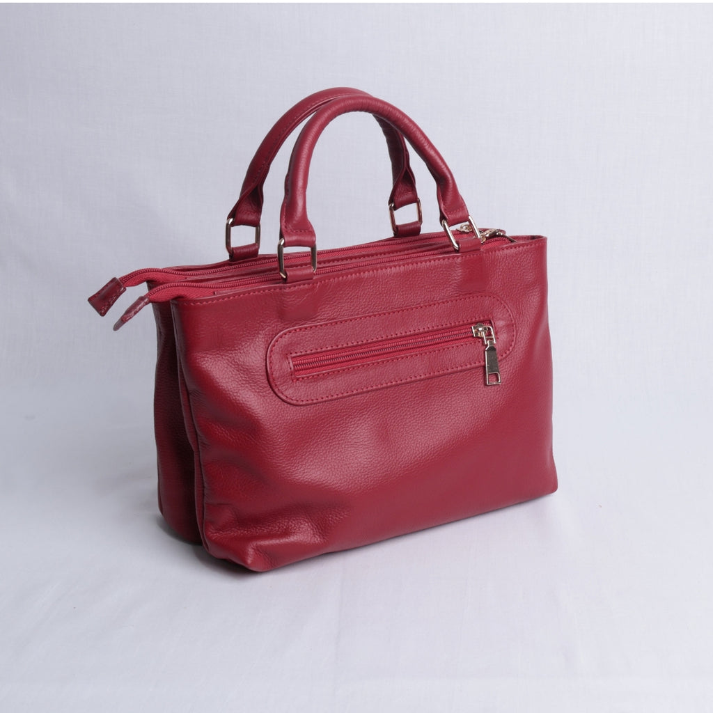 Bolso Ejecutivo Doble Compartimento – Rojo – Nahué