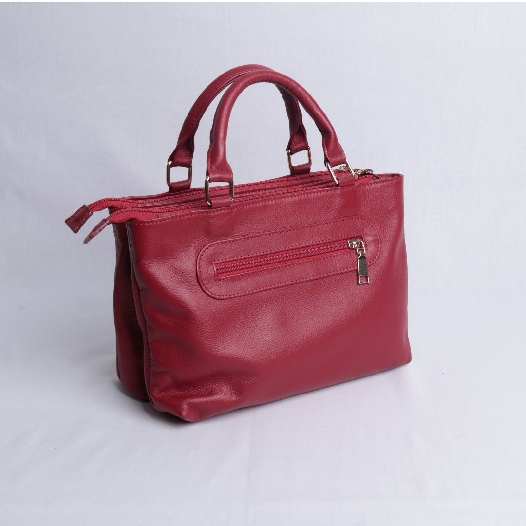 Bolso Ejecutivo Doble Compartimento – Rojo – Nahué
