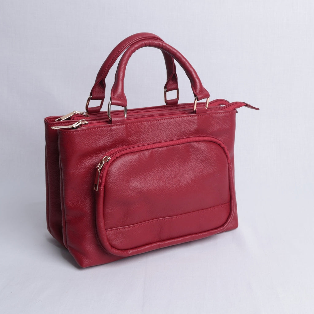 Bolso Ejecutivo Doble Compartimento – Rojo – Nahué