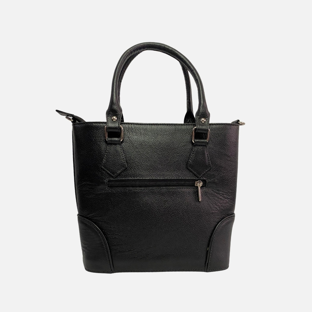 Bolso Negro DATI Texturizado – Nahué