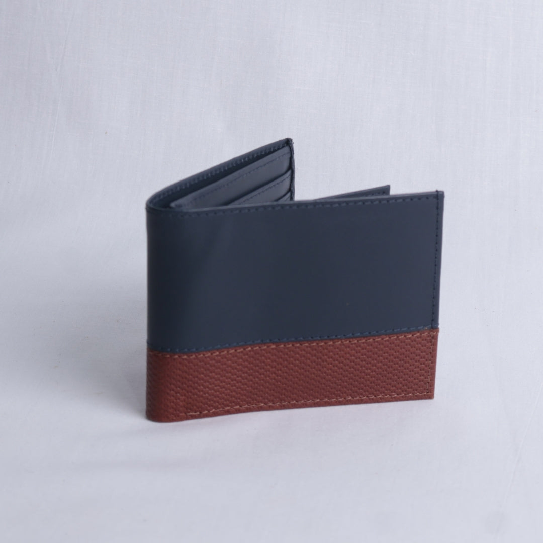 Billetera bicolor y tarjetero desprendible – Atelier