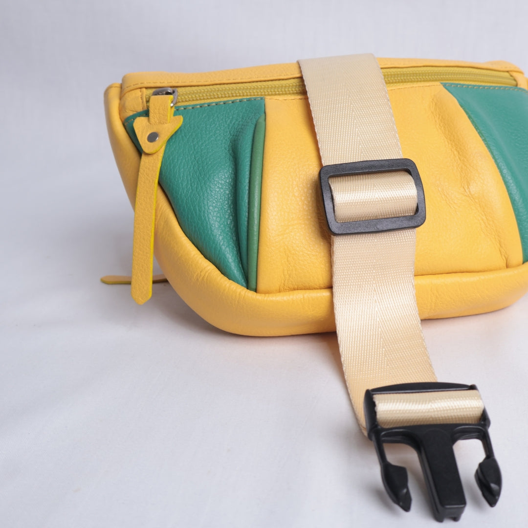 Canguro Bicolor Amarillo y Verde – Nahué Essentials