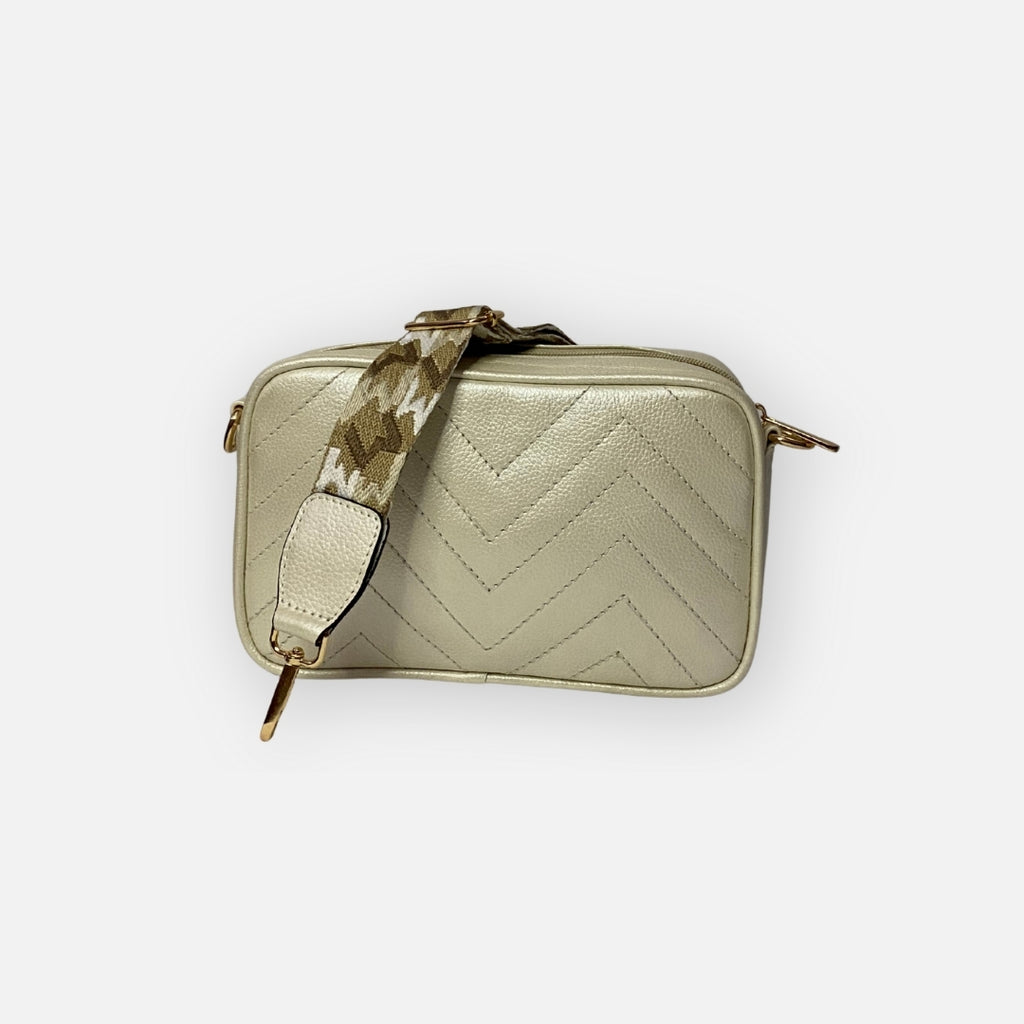 Atelier Crossbody Siena – Beige Premium