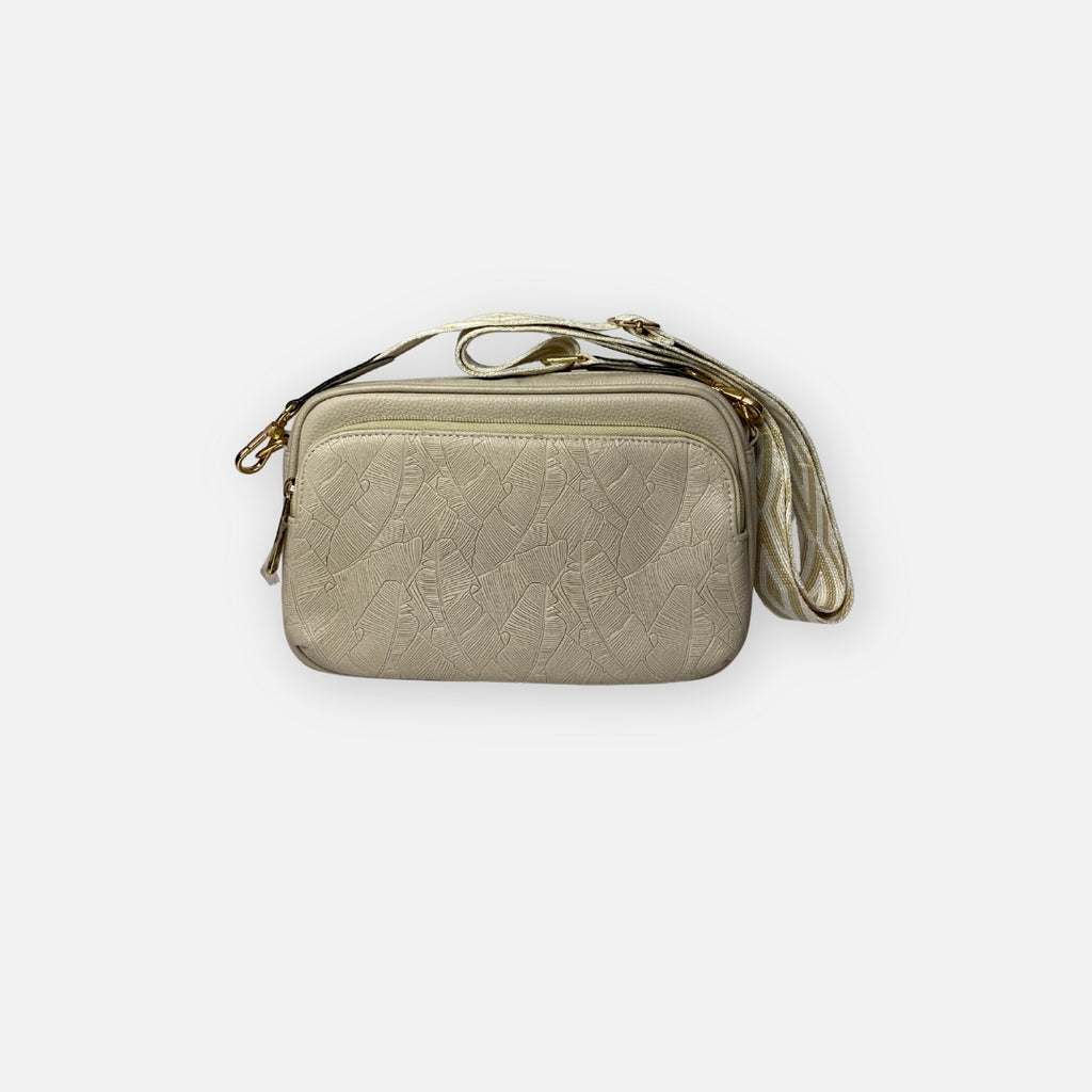 Crossbody Terra Pattern Beige – Nahué