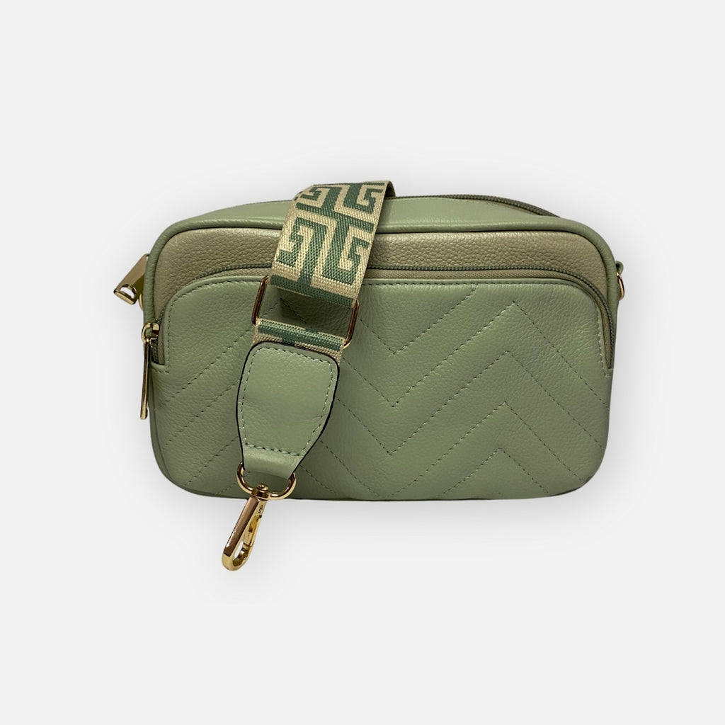 Crossbody Terra Pattern Verde – Nahué