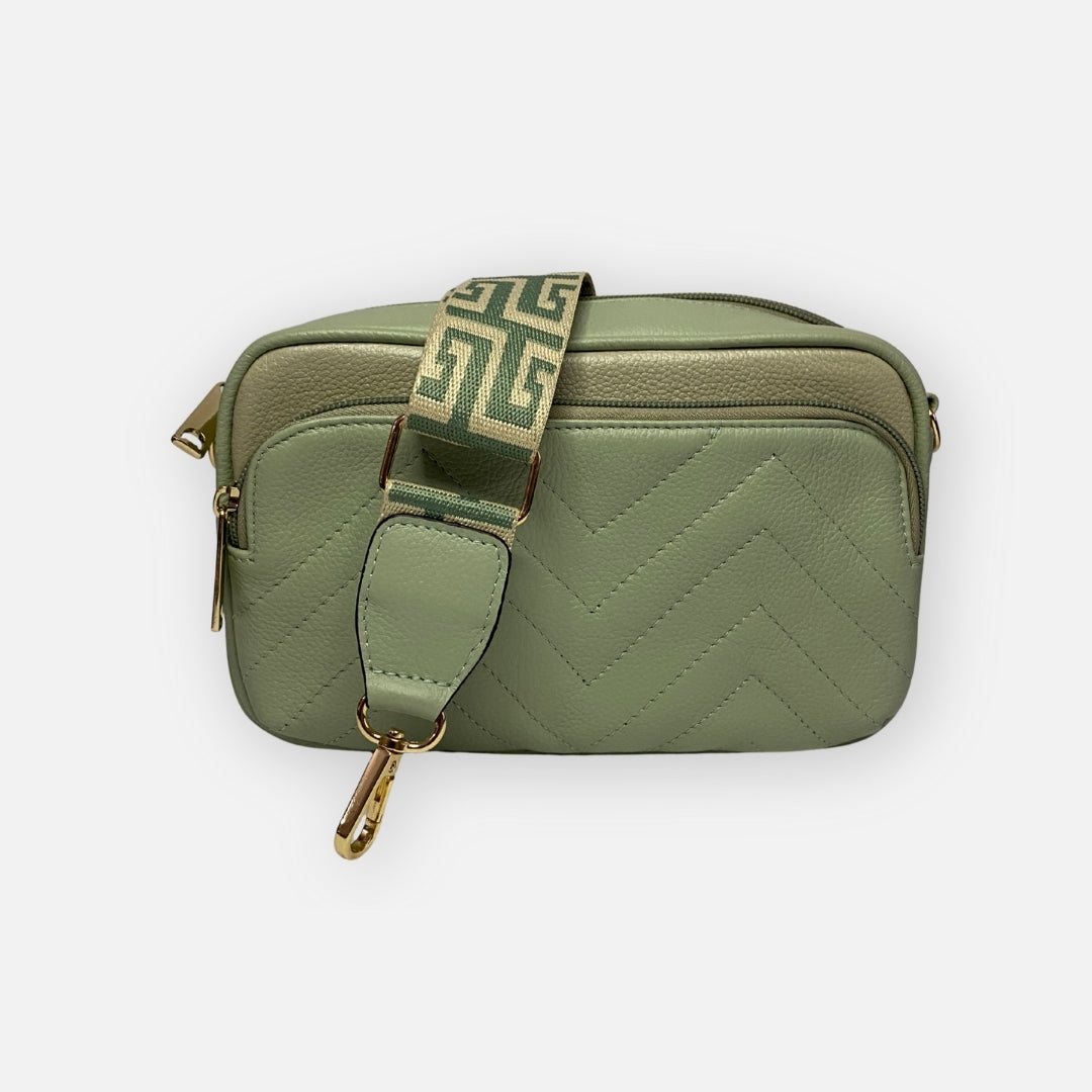 Crossbody Terra Pattern Verde – Nahué