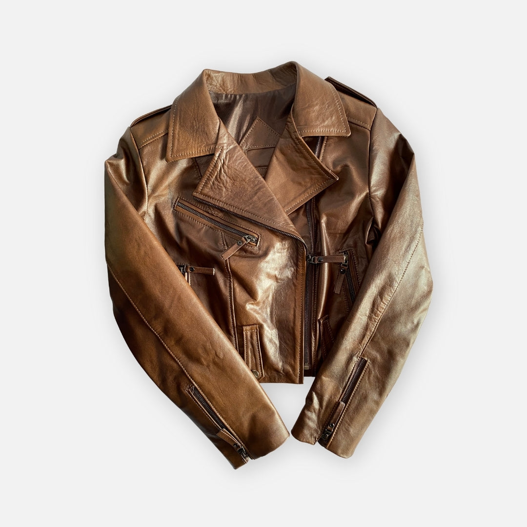 Jacket Biker Café – Nahué Talla M