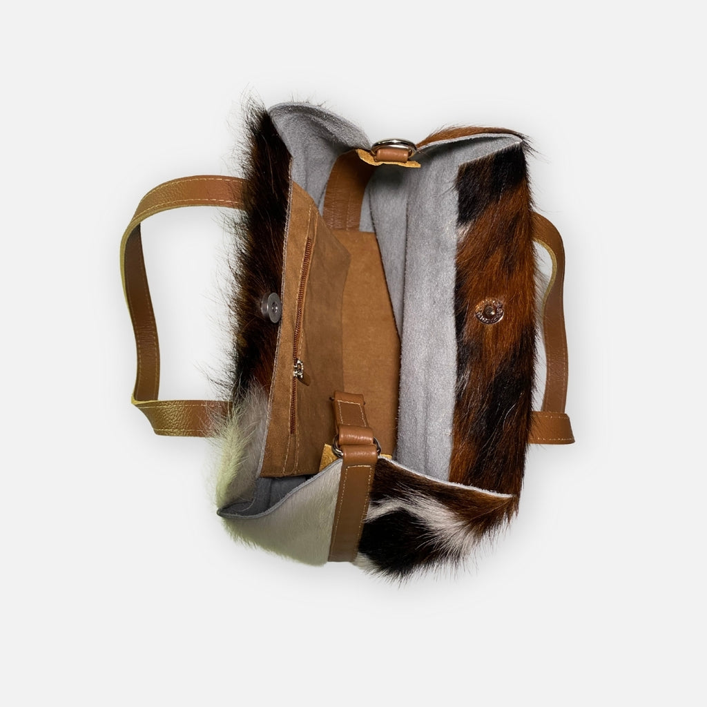 Tote Atelier Piel Napa Tricolor – Cuero Genuino