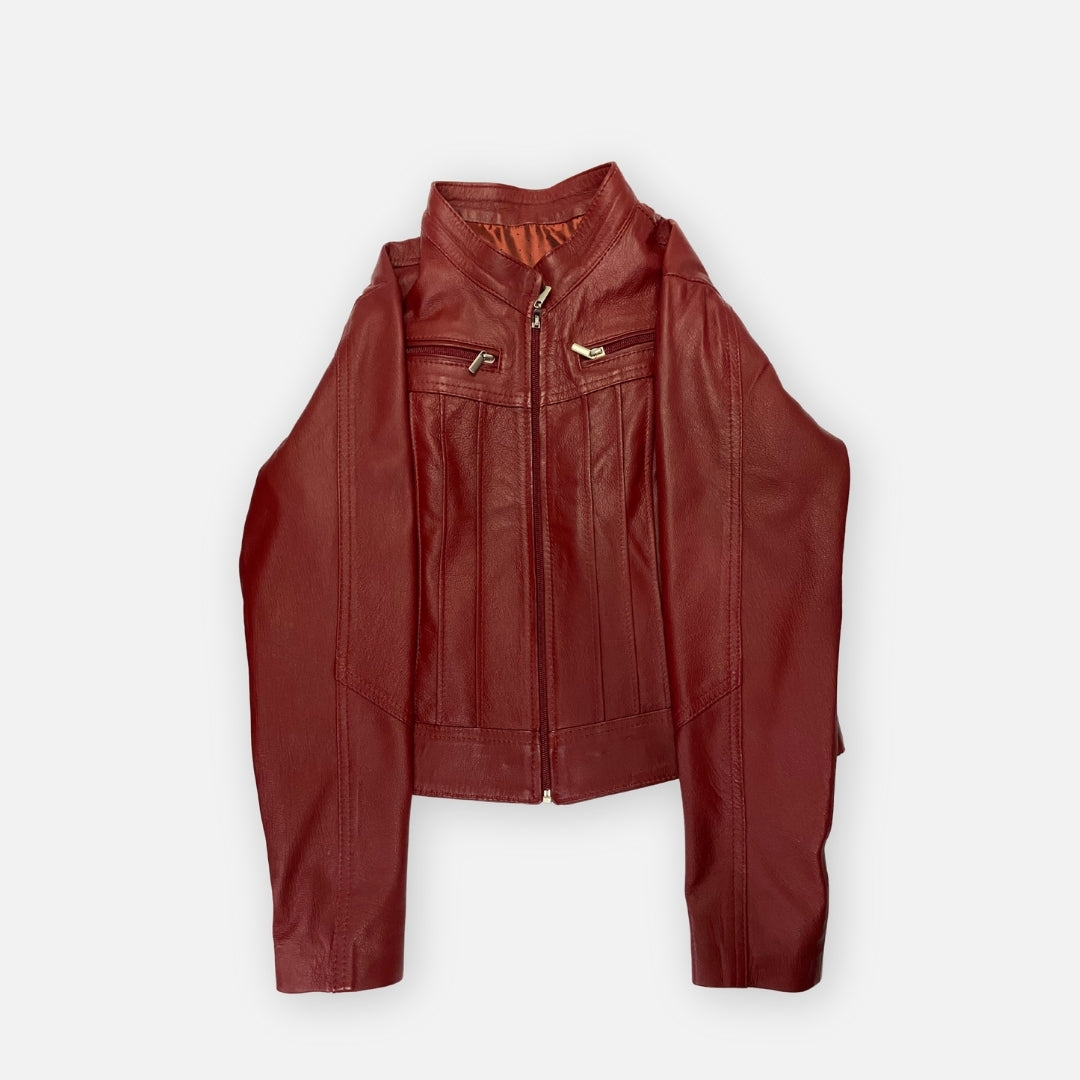 Jacket Clásica Roja – Nahué Talla S