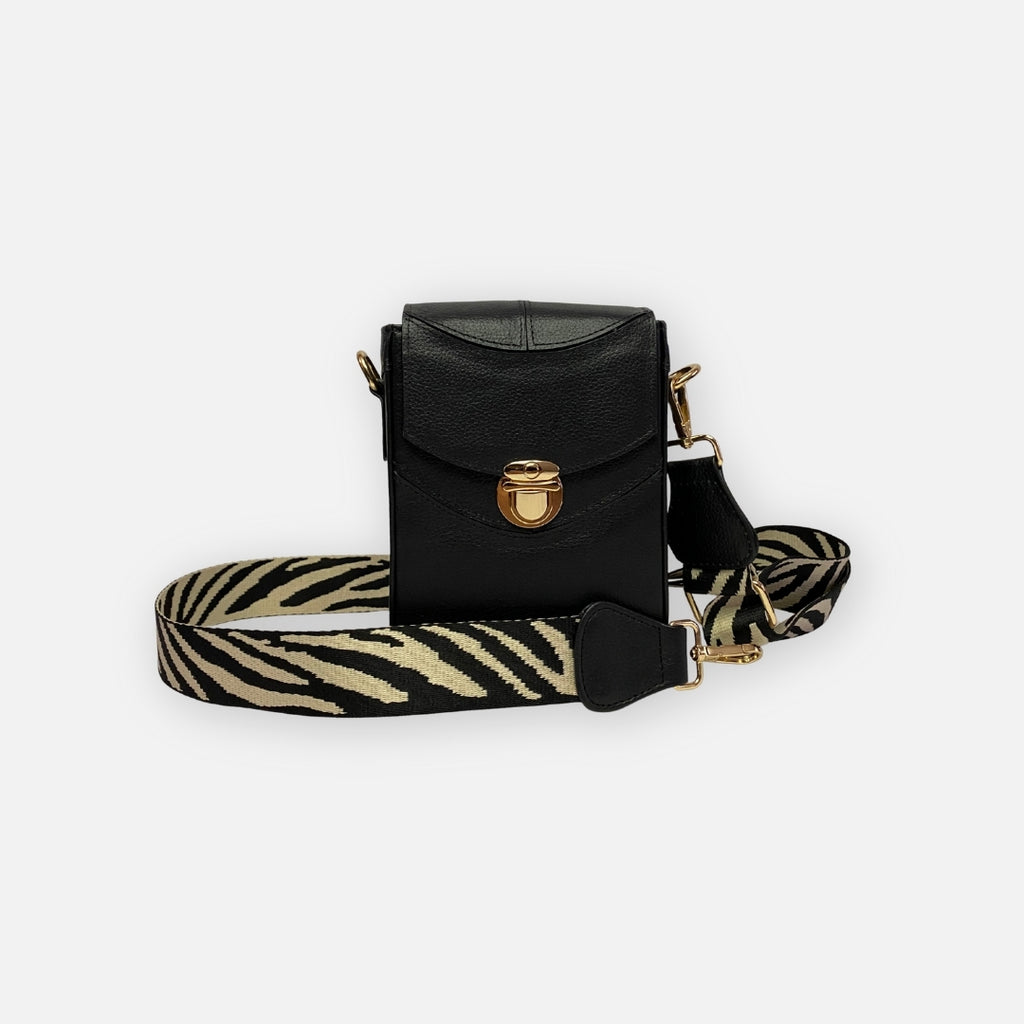 Mini Crossbody Ava Negro – Nahué