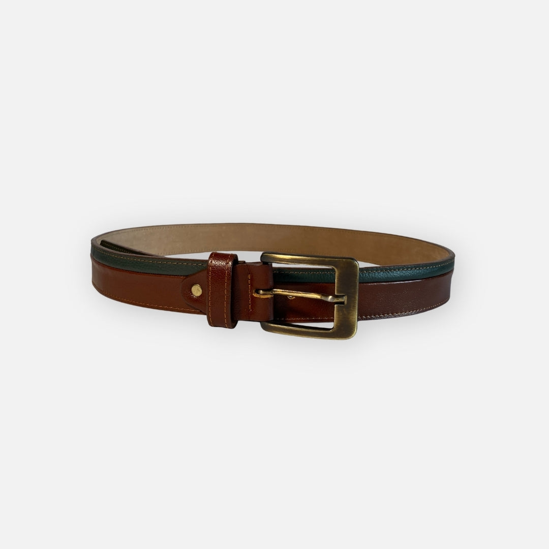 Faja Café & Verde Clásica – Nahué