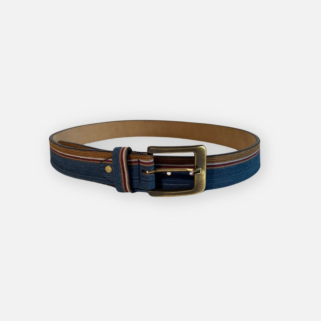 Faja Rayas Azul Multitono – Nahué