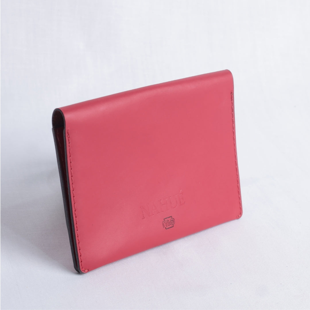 Billetera  - Porta pasaporte Minimalista Rojo – Nahué