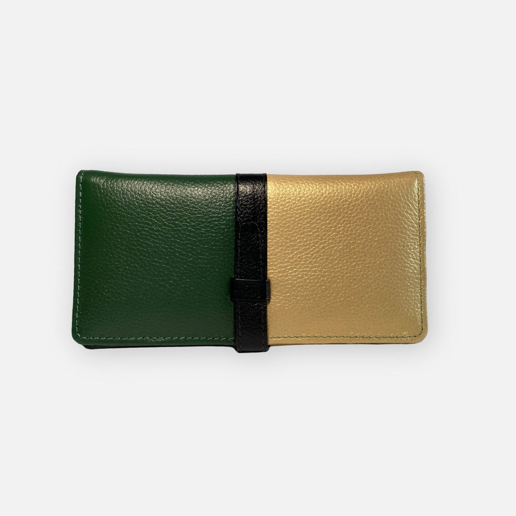 Billetera Essentials Verde - Dorado– Nahué