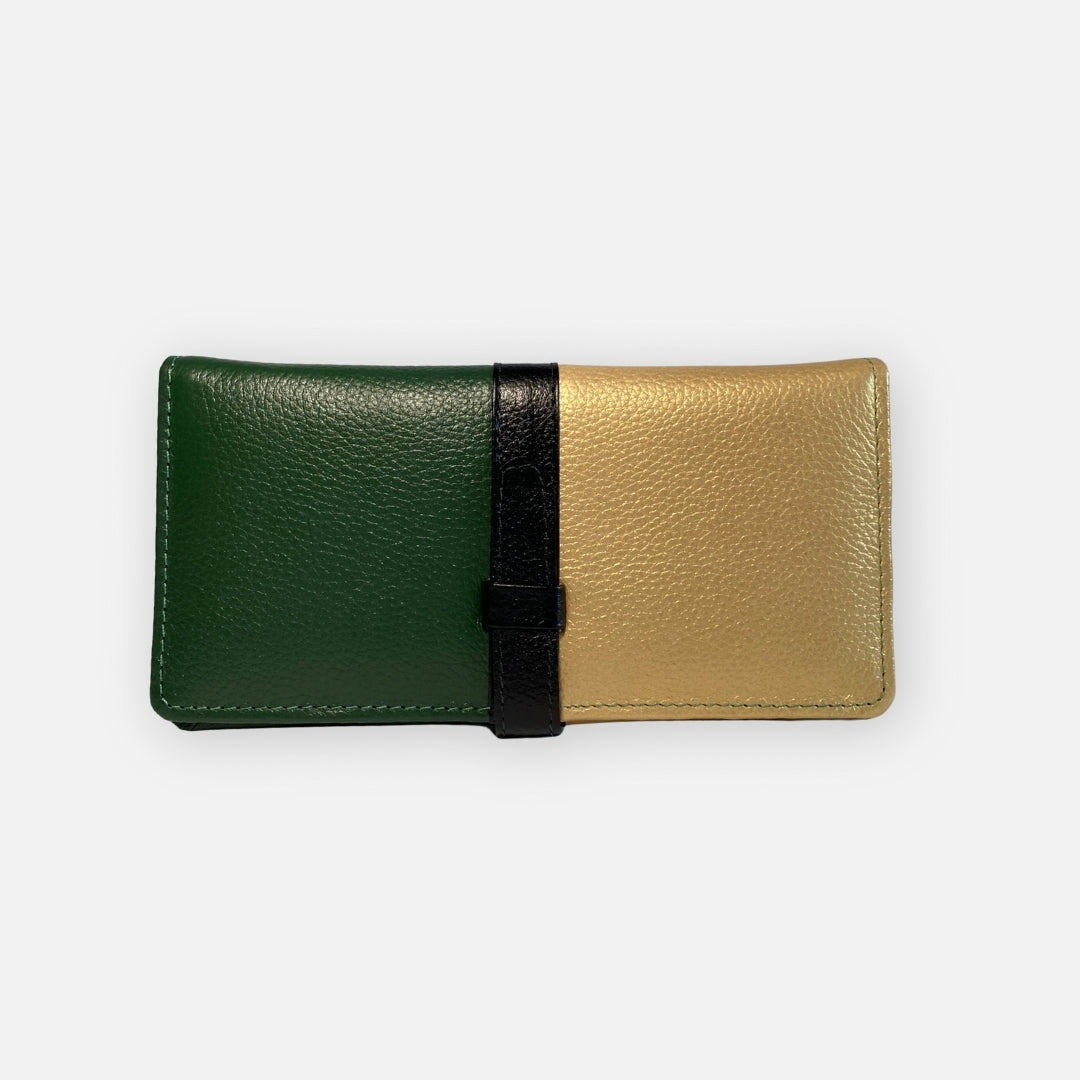 Billetera Essentials Verde - Dorado– Nahué