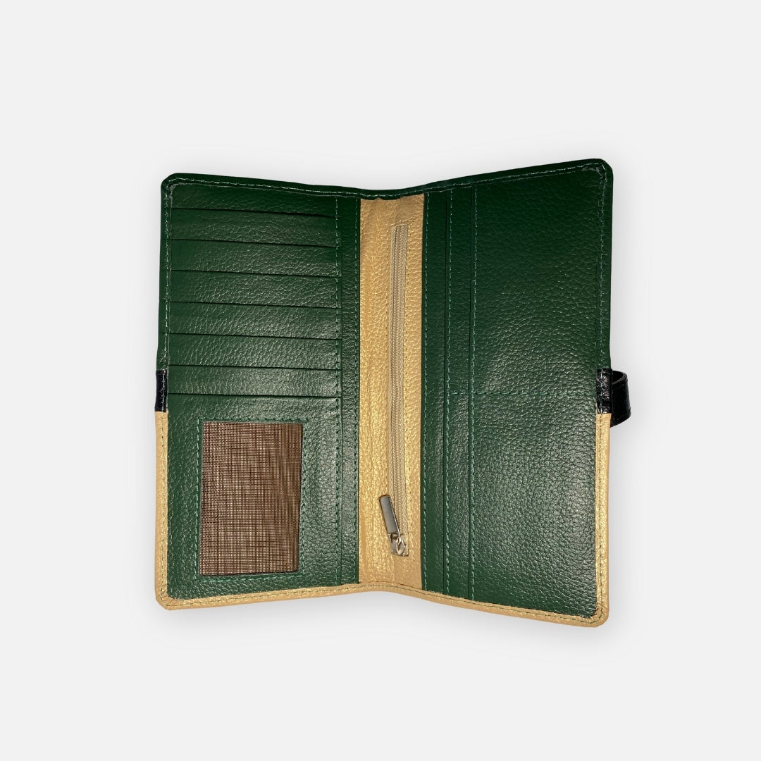 Billetera Essentials Verde - Dorado– Nahué
