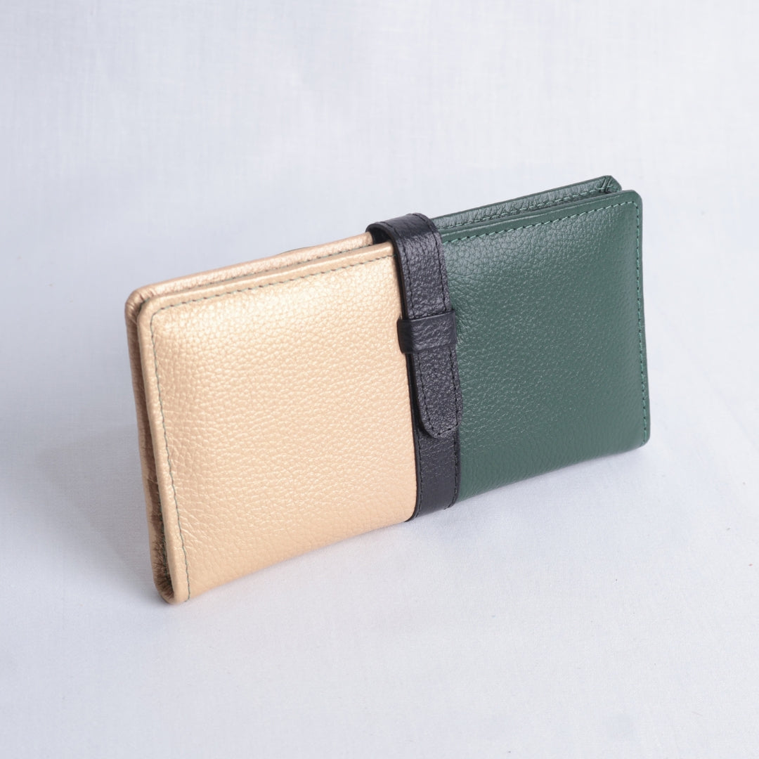 Billetera Essentials Verde - Dorado– Nahué
