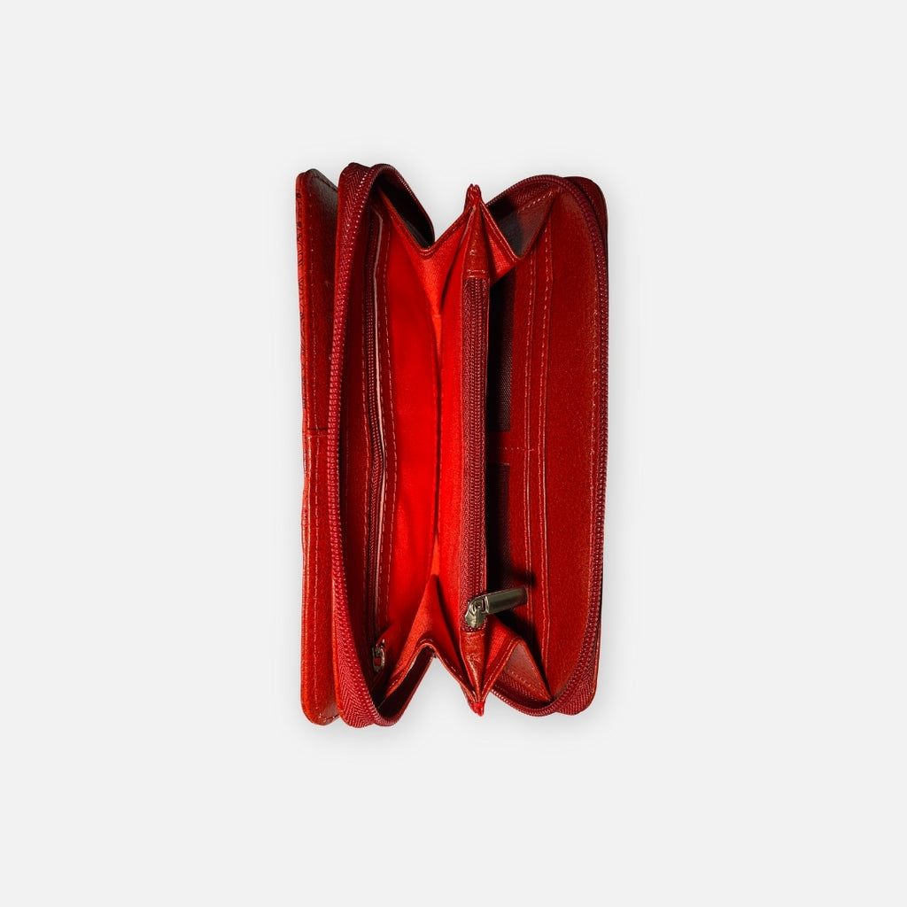 Billetera Roja Paisley – Nahué