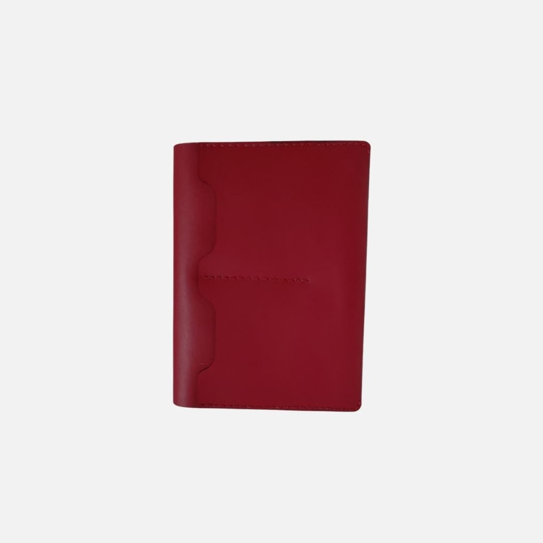 Billetera  - Porta pasaporte Minimalista Rojo – Nahué