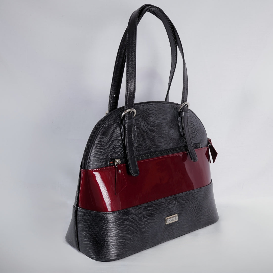Bolso Ébano Vino – Nahué