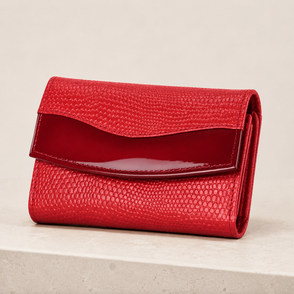 Billetera Pardo Roja