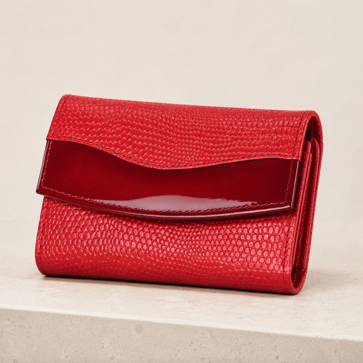 Billetera Pardo Roja