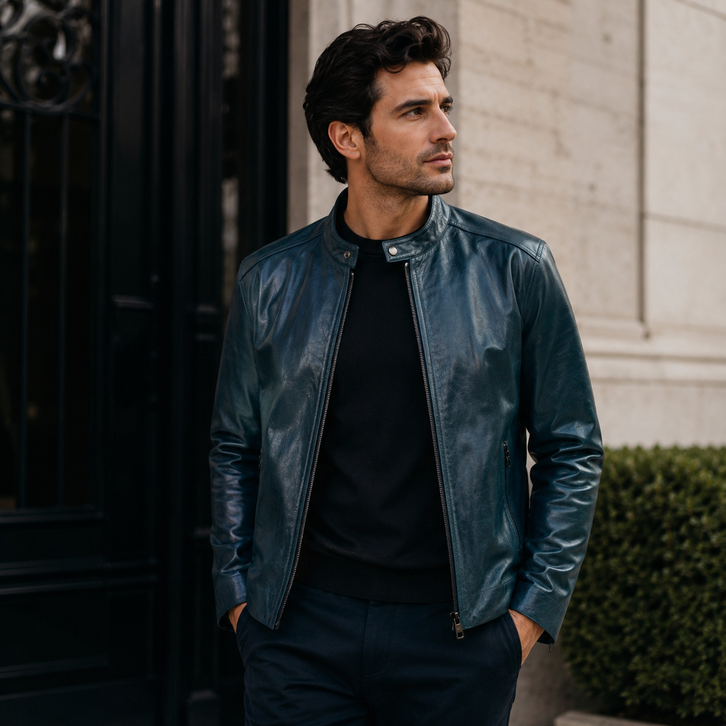 Jacket Eclipse Azul Atelier – Nahué