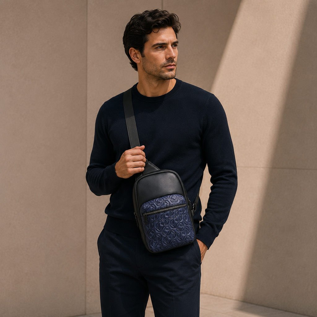 Crossbody Atelier Monograma – Nahué