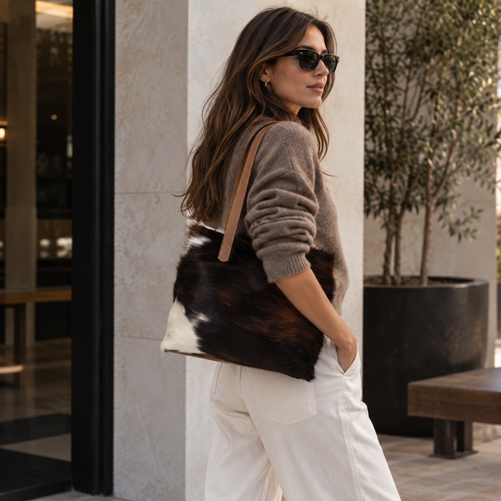 Tote Atelier Piel Napa Tricolor – Cuero Genuino