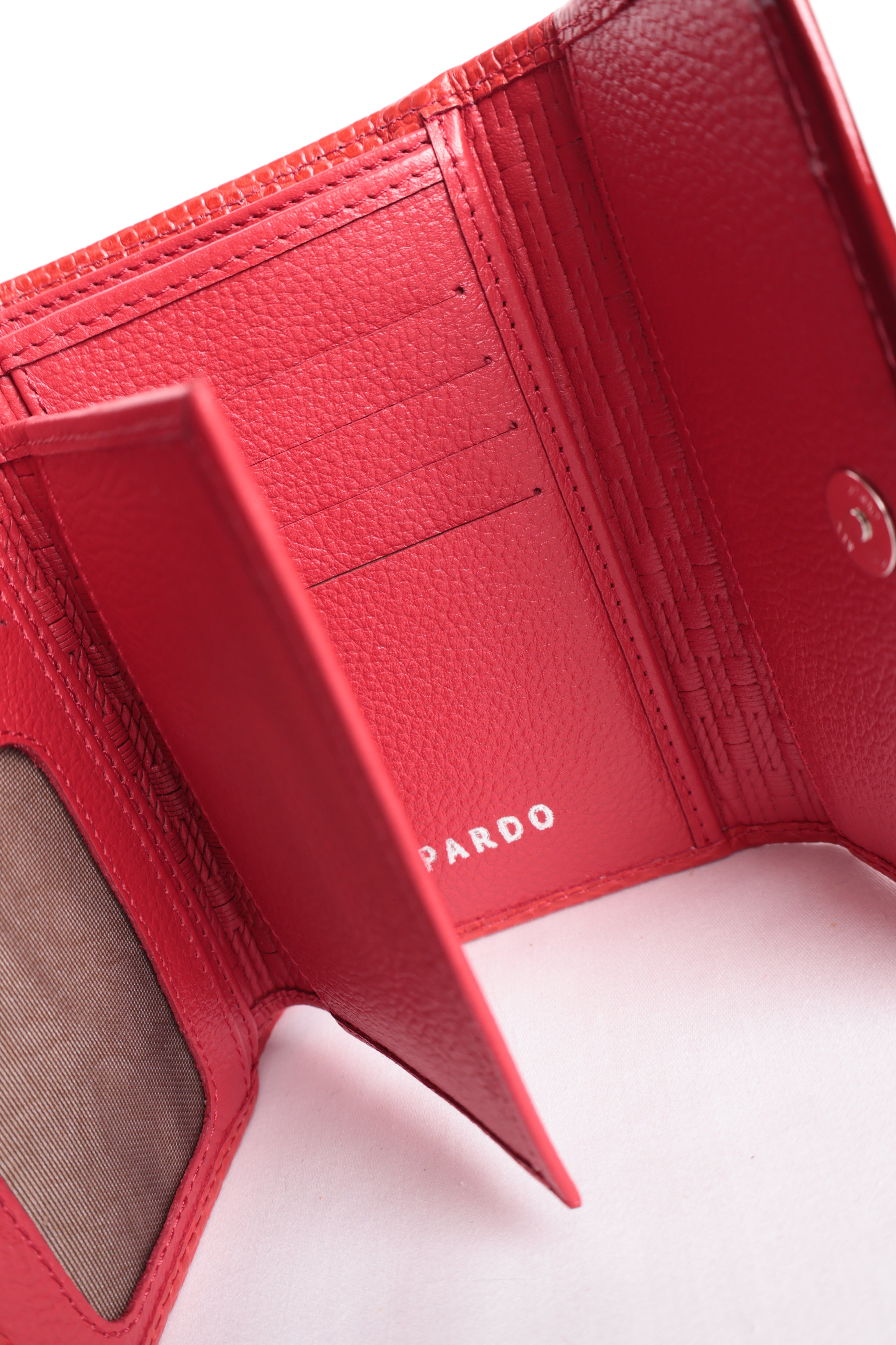 Billetera Pardo Roja