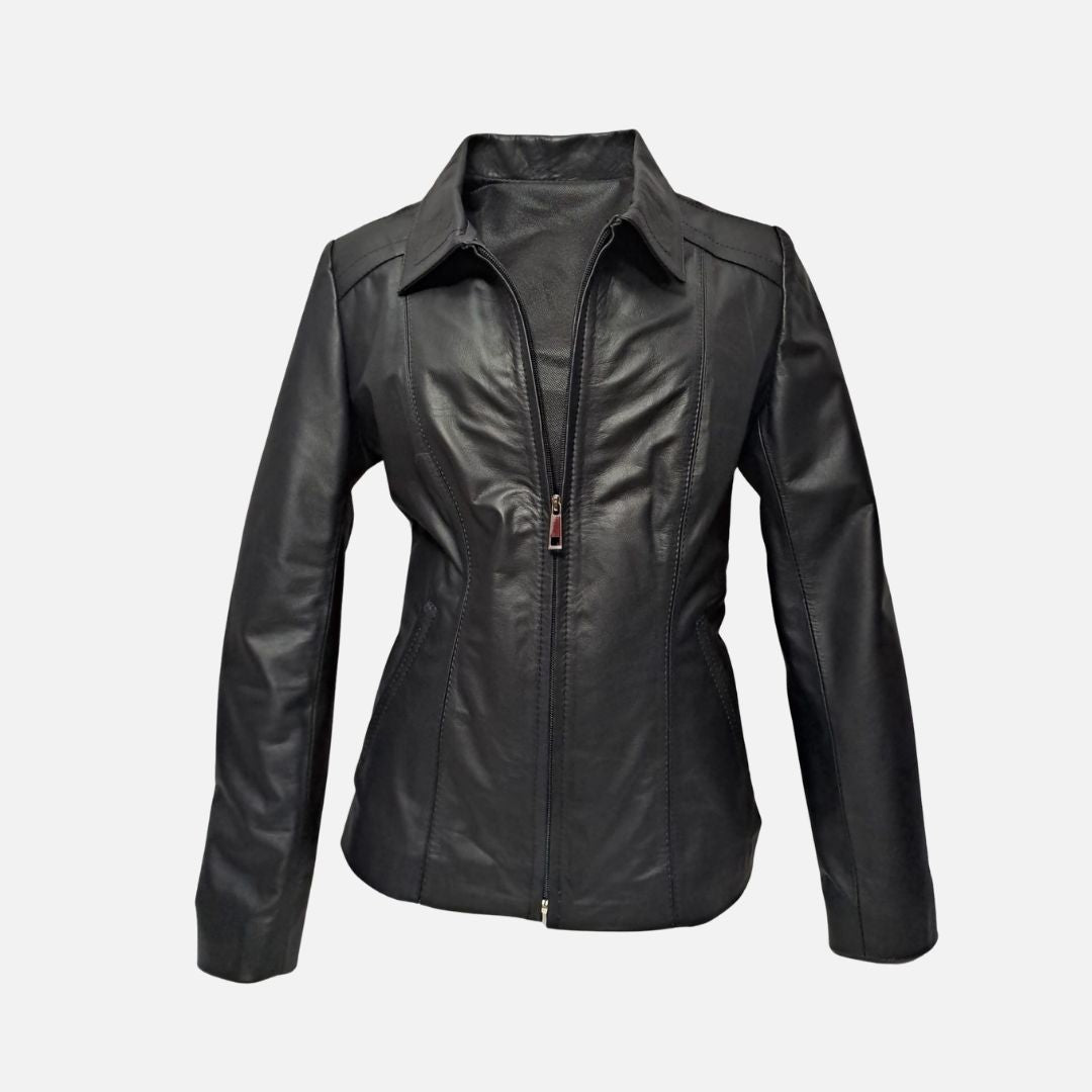 Jacket Clásica Negra Mujer – Nahué Atelier Talla M
