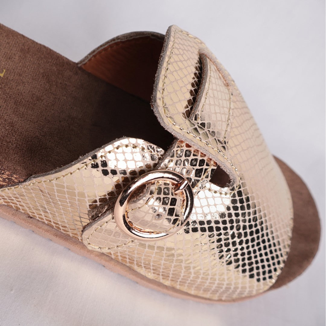 Sandalias Selene Dorada
