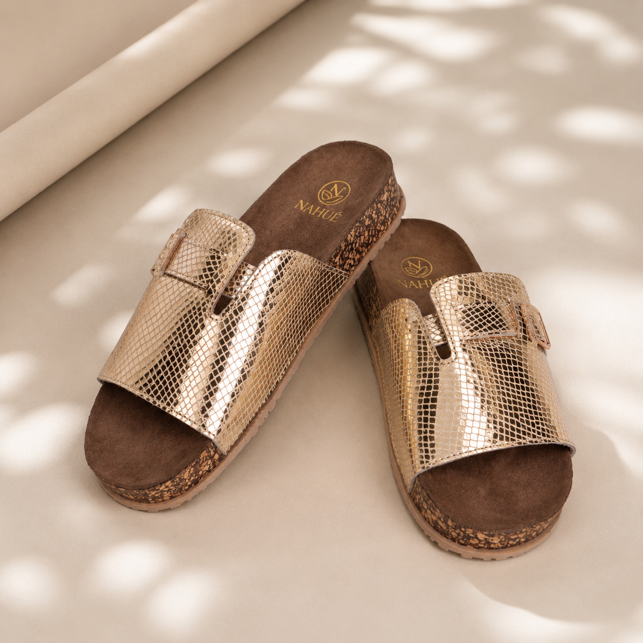 Sandalias Selene Dorada