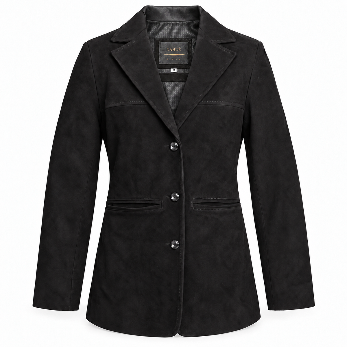 Jacket Clásica Gamusa – Nahué Atelier