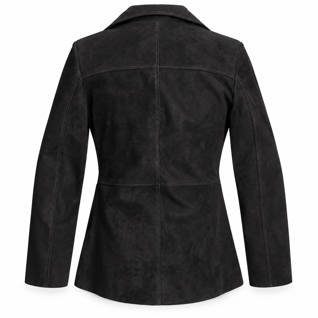 Jacket Clásica Gamusa – Nahué Atelier