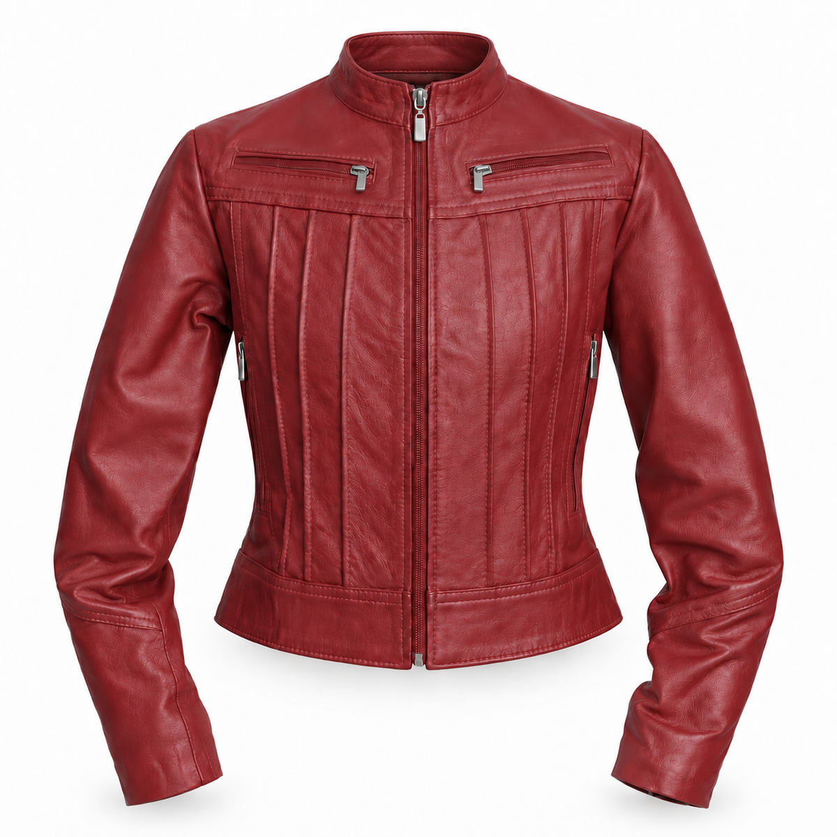Jacket Clásica Roja – Nahué Talla S