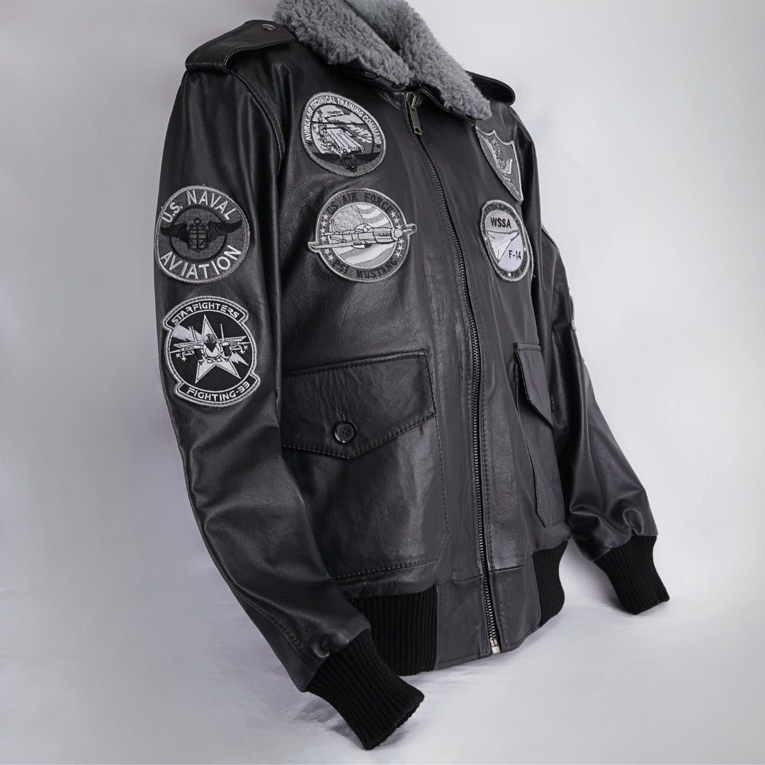 Jacket Aviator Squadron Negra