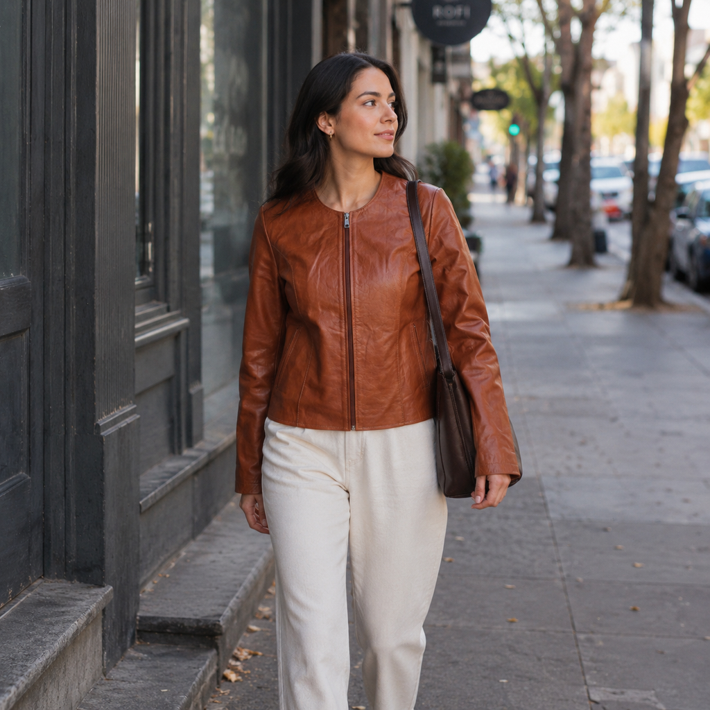 Jacket Siena Cognac