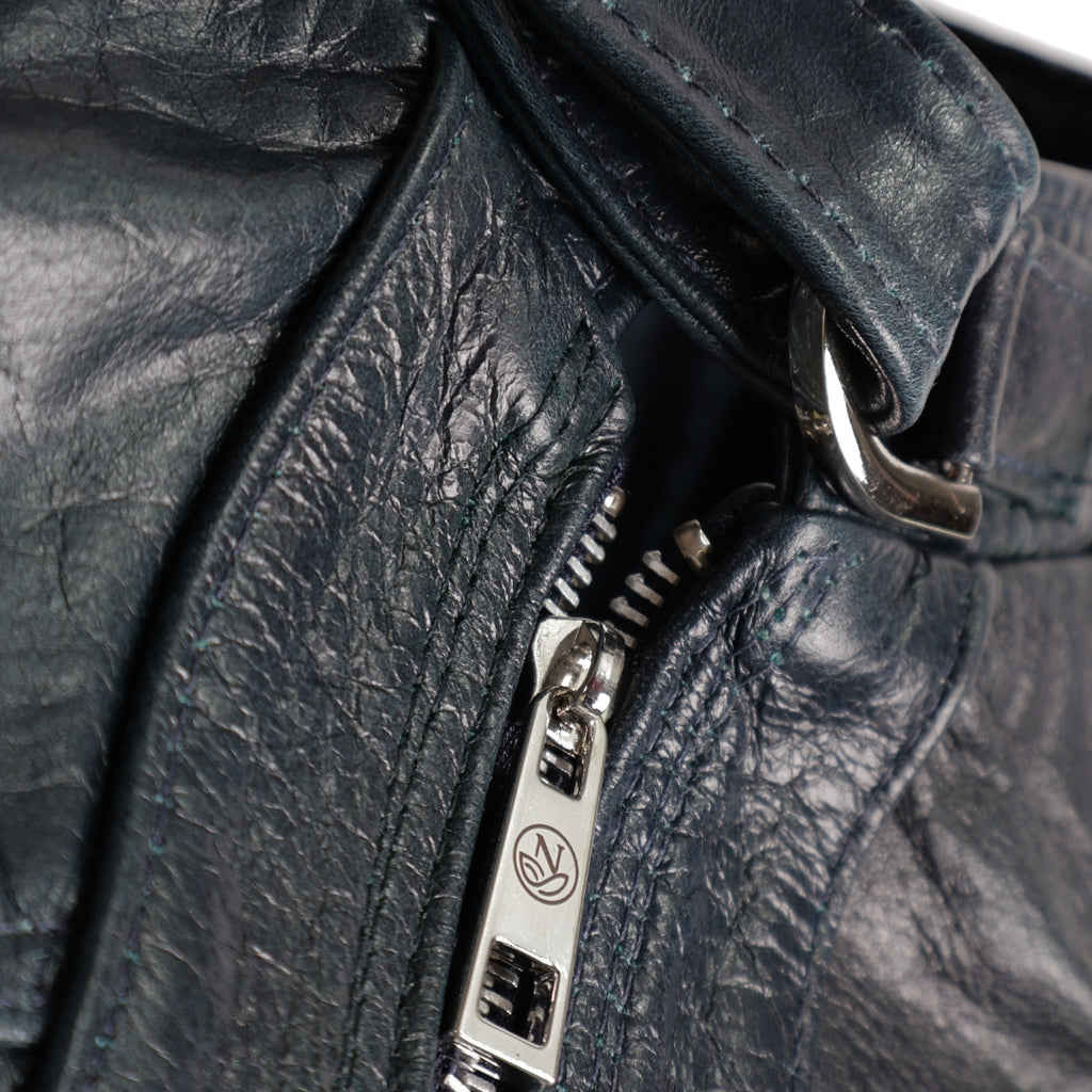 Jacket Aurora Azul Petróleo