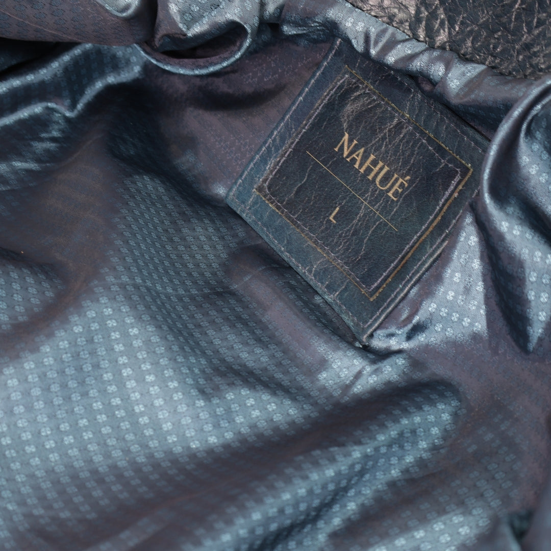 Jacket Aurora Azul Petróleo